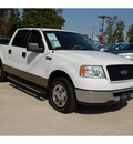 ford f 150 2006 white xlt 8 cylinders automatic with overdrive 77706