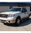 ford f 150 2008 white lariat 8 cylinders automatic with overdrive 77706