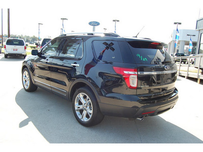 ford explorer 2011 black suv limited 6 cylinders automatic with overdrive 77706