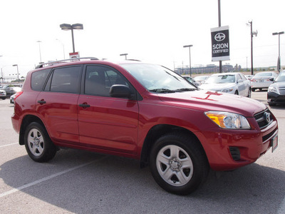 toyota rav4 2010 red suv gasoline 4 cylinders front wheel drive automatic 76011