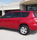 toyota rav4 2010 red suv gasoline 4 cylinders front wheel drive automatic 76011