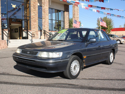 subaru legacy 1993 blue sedan ls 4 cylinders automatic 80229