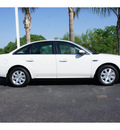 ford taurus 2009 white sedan se 6 cylinders automatic with overdrive 78550