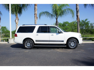 lincoln navigator l 2010 white suv 8 cylinders automatic 78550