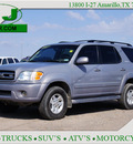 toyota sequoia 2002 gray suv limited gasoline 8 cylinders 4 wheel drive automatic 79119