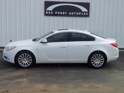 buick regal 2011 white sedan cxl gasoline 4 cylinders front wheel drive automatic 75964