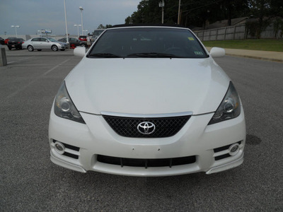 toyota camry solara 2007 off white sport v6 6 cylinders automatic 75604
