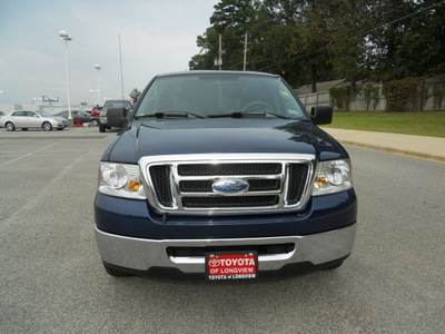ford f 150 2007 dk  blue xlt 8 cylinders automatic 75604