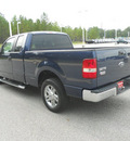 ford f 150 2007 dk  blue xlt 8 cylinders automatic 75604