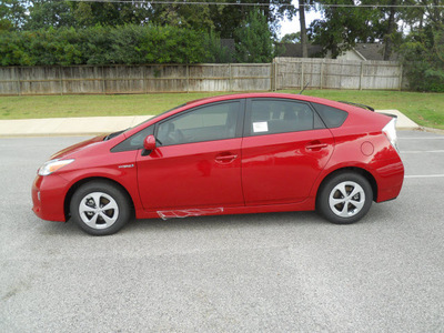 toyota prius 2012 red hatchback two 4 cylinders automatic 75604
