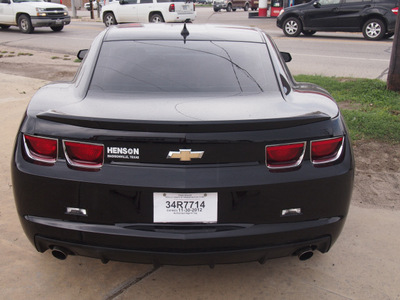 chevrolet camaro 2012 black coupe lt gasoline 6 cylinders rear wheel drive automatic 77864