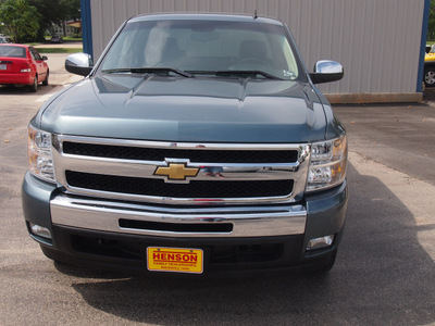 chevrolet silverado 1500 2011 blue lt flex fuel 8 cylinders 2 wheel drive automatic 77864