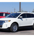 ford edge 2013 white sel 4 cylinders automatic 79407