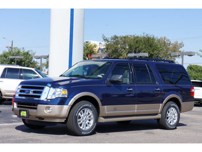 ford expedition el 2013 blue suv xlt 8 cylinders automatic 79407