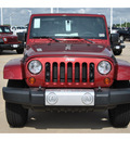 jeep wrangler unlimited 2013 cherry red suv sahara gasoline 6 cylinders 4 wheel drive automatic with overdrive 77375