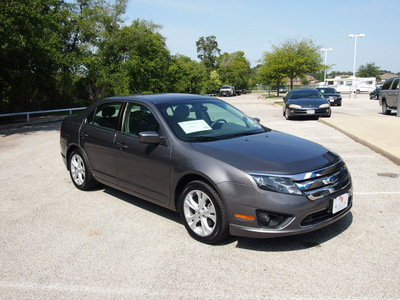 ford fusion 2012 gray sedan se flex fuel 6 cylinders front wheel drive automatic 76049