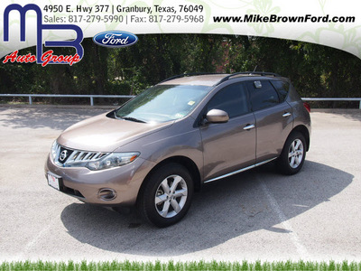 nissan murano 2009 lt  gray suv sl 6 cylinders automatic 76049