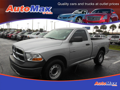 dodge ram 1500 2010 silver st 6 cylinders automatic 34474