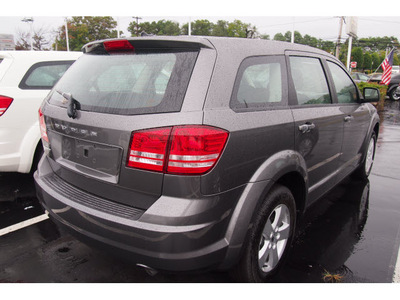 dodge journey 2013 gray american value package gasoline 4 cylinders front wheel drive automatic 07730