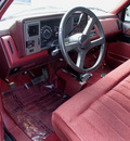 chevrolet 1500 silverado 1989 maroon pickup truck 4x4 gasoline v8 4 wheel drive automatic 98371