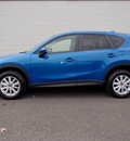 mazda cx 5 2013 dk  blue touring gasoline 4 cylinders all whee drive automatic 98371