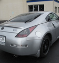 nissan 350z 2004 silver coupe 6 cylinders manual 45324