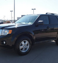 ford escape 2010 black suv xlt 6 cylinders automatic 76018