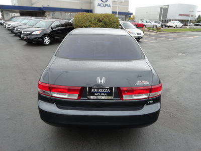 honda accord 2003 dk  gray sedan ex 6 cylinders sohc automatic with overdrive 60462