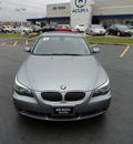 bmw 525xi 2007 gray sedan awd 6 cylinders automatic with overdrive 60462