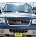 ford expedition 2004 blue suv eddie bauer gasoline 8 cylinders rear wheel drive automatic 77043
