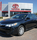 toyota camry 2012 black sedan le gasoline 4 cylinders front wheel drive automatic 76087