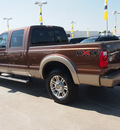 ford f 250 super duty 2011 brown lariat 8 cylinders automatic 77388