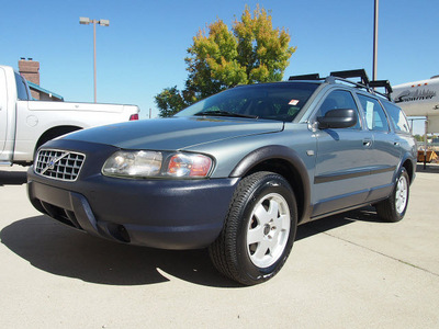 volvo v70 2001 lt  blue wagon xc gasoline 5 cylinders all whee drive automatic 80301