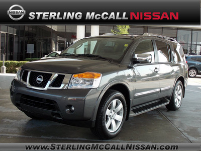 nissan armada 2011 dk  gray suv sl flex fuel 8 cylinders 2 wheel drive automatic with overdrive 77477