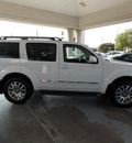 nissan pathfinder 2012 white suv le gasoline 6 cylinders 2 wheel drive automatic with overdrive 77477
