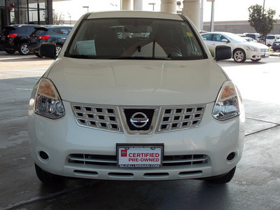 nissan rogue 2010 off white suv s gasoline 4 cylinders front wheel drive automatic with overdrive 77477