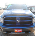 dodge ram 1500 2010 blue pickup truck flex fuel 8 cylinders 2 wheel drive automatic with overdrive 77590