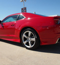 chevrolet camaro 2011 red coupe lt 6 cylinders 6 speed automatic 77521