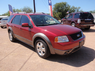 ford freestyle 2007 redfire clearcoat m suv sel gasoline 6 cylinders front wheel drive automatic 78028