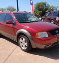 ford freestyle 2007 redfire clearcoat m suv sel gasoline 6 cylinders front wheel drive automatic 78028