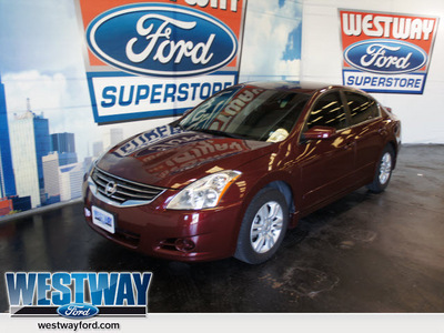 nissan altima 2011 dk  red sedan 2 5 s gasoline 4 cylinders front wheel drive automatic 75062