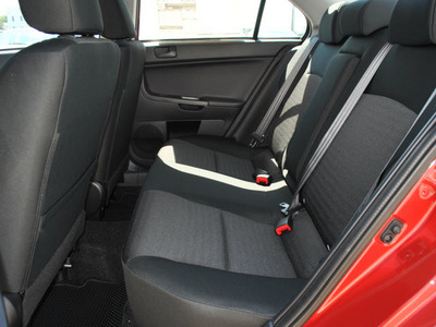 mitsubishi lancer 2013 dk  red sedan es gasoline 4 cylinders front wheel drive automatic 75062