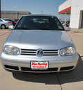 volkswagen cabrio 2002 silver glx gasoline 4 cylinders front wheel drive automatic 75062