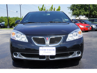 pontiac g6 2008 black gt gasoline 6 cylinders front wheel drive automatic 77074
