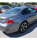 bmw 6 series 2009 dk  gray coupe 650i gasoline 8 cylinders rear wheel drive automatic 78729