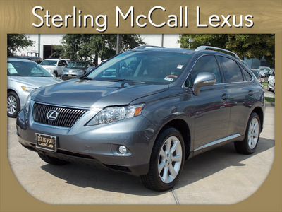 lexus rx 350 2012 gray suv gasoline 6 cylinders front wheel drive shiftable automatic 77074