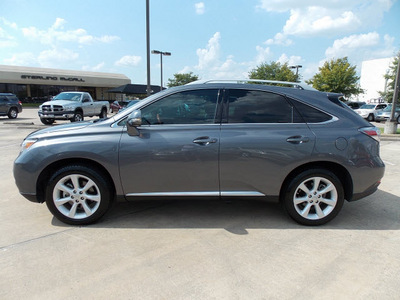 lexus rx 350 2012 gray suv gasoline 6 cylinders front wheel drive shiftable automatic 77074