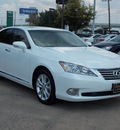 lexus es 350 2011 white sedan gasoline 6 cylinders front wheel drive shiftable automatic 77074