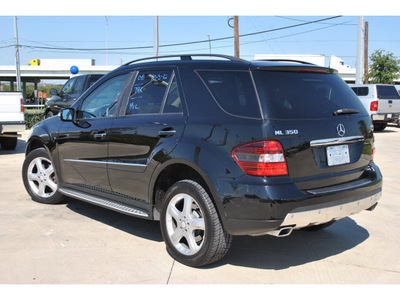 mercedes benz m class 2008 black suv ml350 gasoline 6 cylinders 4 wheel drive automatic 78233