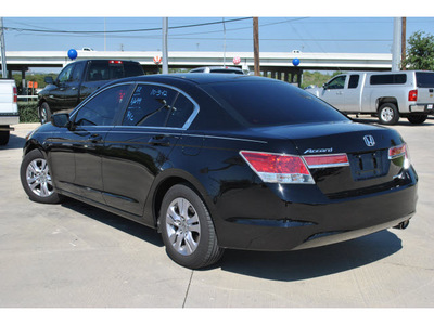 honda accord 2012 black sedan se gasoline 4 cylinders front wheel drive automatic 78233